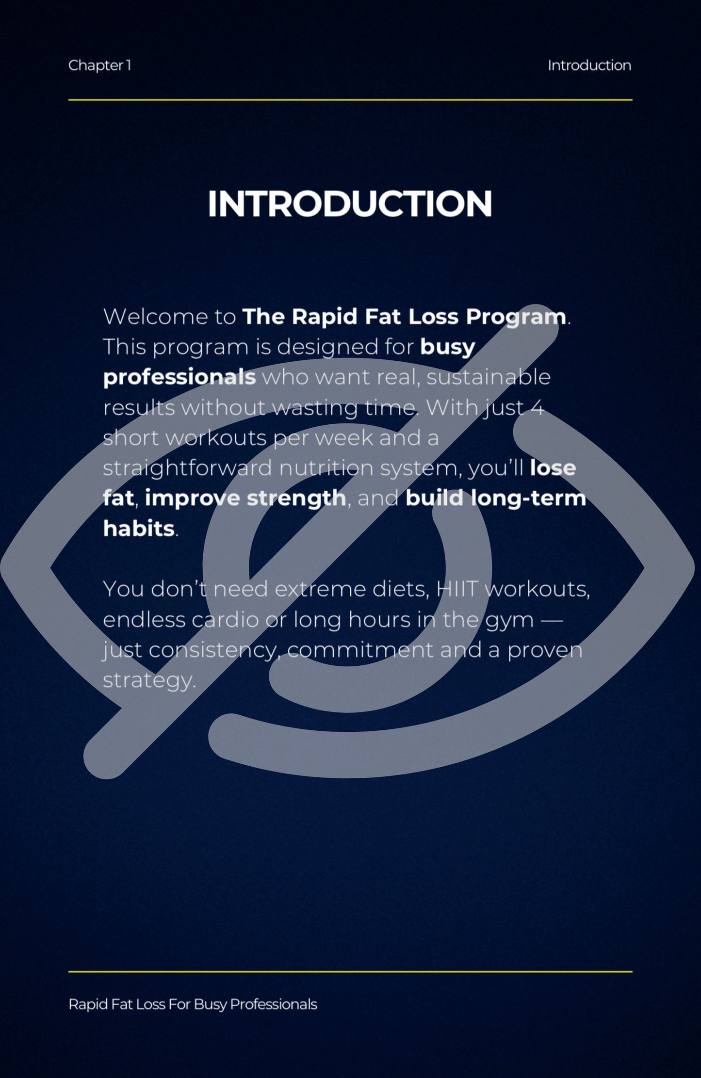 Rapid Fat Loss For Busy Professionals