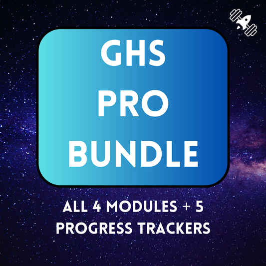 GHS Pro Bundle - 4 Fitness Modules + 5 Progress Trackers